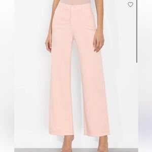 Alice + Olivia Light Pink Jeans